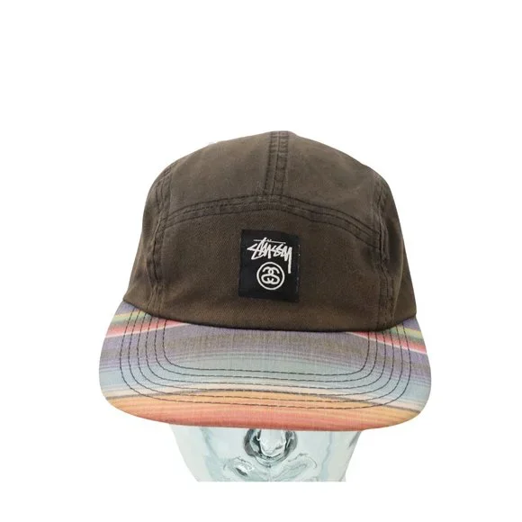帽子 STUSSY BOX LOGO Cap 90s-00s Vintage 90s Stussy Snapback Hat Cap Navy Blue Big Logo | eBay